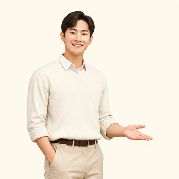 펠리세이드 신차 장기렌트 상담 신청을 안내하는 담당자
